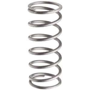 Wire Compression Spring, Steel, Metric, 24 mm OD, 2.2 mm Wire Size, 19 