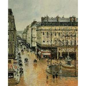   SaintHonore Afternoon Rain Effect, by Pissarro Camille Home