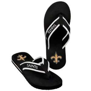  New Orleans Saints Contoured Flip Flop