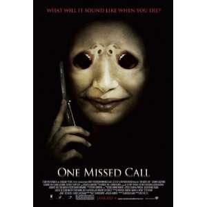  ONE MISSED CALL 27X40 ORIGINAL D/S MOVIE POSTER 