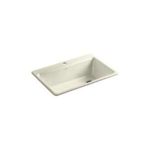  KOHLER K 5871 1A2 FD Riverby Single Bowl Top Mount Kitchen 