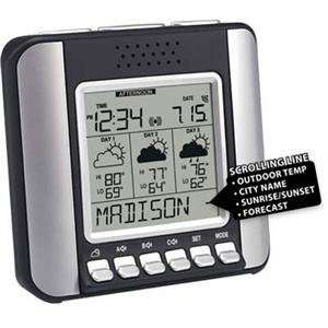  NEW WD Talking WeatherStation 3day (Indoor & Outdoor 
