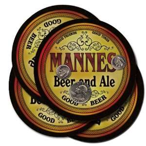  Mannes Beer and Ale Coaster Set