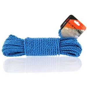  ToolMart 50 Foot x 1/4 Inch Poly Rope   Blue