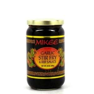 Mikee Stir Fry & Rib Sauce   Garlic   1 Grocery & Gourmet Food