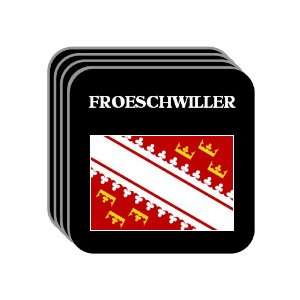  Alsace   FROESCHWILLER Set of 4 Mini Mousepad Coasters 
