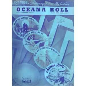   Sheet Music Oceana Roll Lucien Denni Roger Lewis 203 
