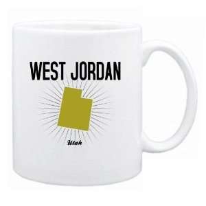  New  West Jordan Usa State   Star Light  Utah Mug Usa 