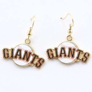  San Francisco Giants Logo Wire Earrings