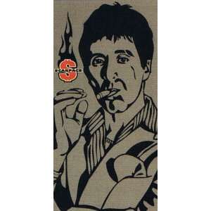  Scarface Smoking a Stogie Towels