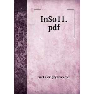  InSo11.pdf marks_em@yahoo Books