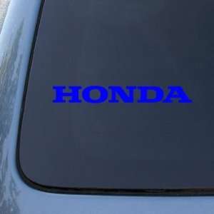  HONDA   Vinyl Car Decal Sticker #1907  Vinyl Color Blue 