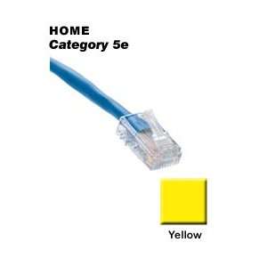  Leviton 5LHOM 2Y 2 Foot HOME 5e Patch Cable   Yellow