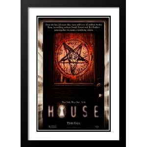  House 20x26 Framed and Double Matted Movie Poster   Style A   2008 
