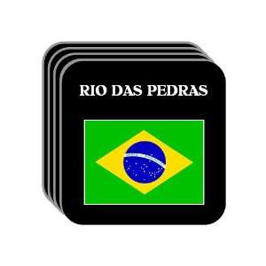  Brazil   RIO DAS PEDRAS Set of 4 Mini Mousepad Coasters 