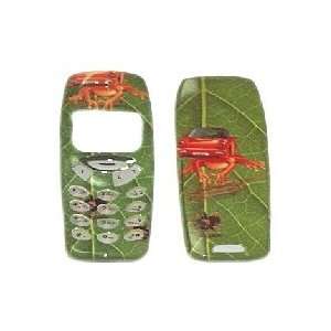    Green Leaf Faceplate For Nokia 3395, 3390, 3310