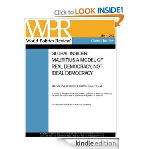 Mauritius a Model of Real Democracy, Not Ideal Democracy (World 