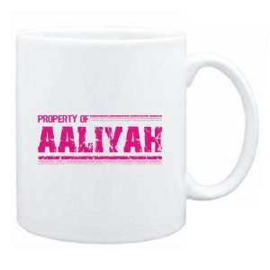  New  Property Of Aaliyah Retro  Mug Name