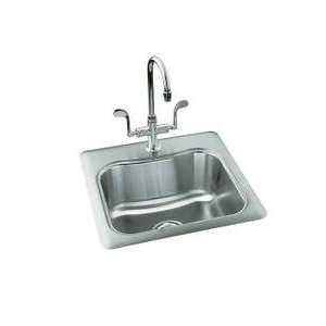  Kohler K 3363 3 NA Staccato Entertainment Sink 3 Hole 