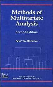   , Vol. 1, (0471418897), Alvin C. Rencher, Textbooks   