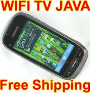 Quad Band Unlocked WIFI TV JAVA T Mobile cell phone C7  