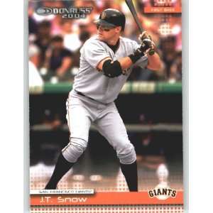  2004 Donruss #363 J.T. Snow   San Francisco Giants 