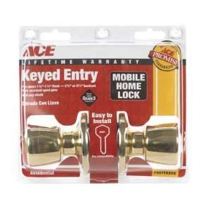  2 each Ace Mobile Home Keyed Entry Knob (3885)