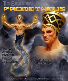 Prometheus Statue Limited Edition Sculpture Bruckner  