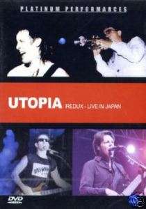 UTOPIA Redux Live in Japan DVD Todd Rundgren Tokyo RARE  
