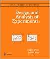   Experiments, (0387985611), Angela M. Dean, Textbooks   