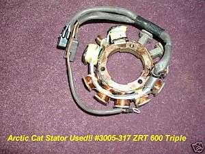 Arctic Cat ZRT 600 Stator # 3005 317 Used  