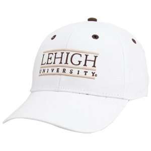  The Game Lehigh Mountain Hawks White 3D Bar Adjustable Hat 