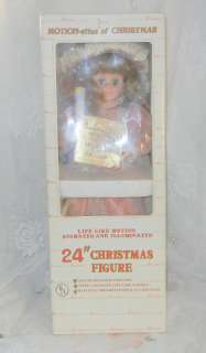 Vintage Telco MOTIONettes 24 Animated Christmas Doll  