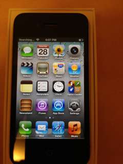 Apple iPhone 4   32GB   Black (Unlocked Jailbroken) Smartphone Cydia 