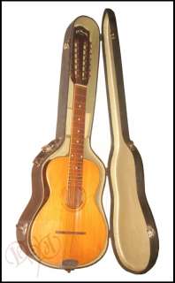 Philippines BANDILLA Acoustic OCTAVINA Guitar + Hard Case  