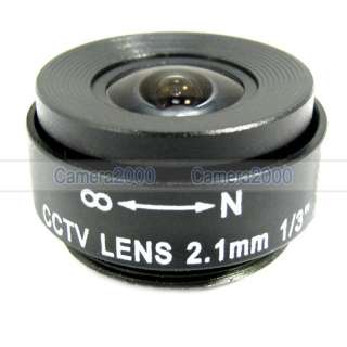 F2.0 2.1mm CS Lens for CCTV Security Box Camera 150Deg AOV 