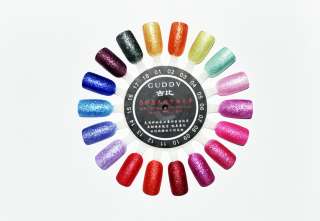 18 Different Colors Metallic Collection New Fashion Nail Lacquer GL 