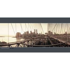  Brooklyn Bridge, New York   Poster (39.3x19.7)