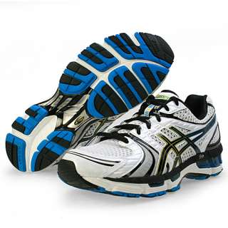 ASICS GEL KAYANO 18 MENS Size 10.5 White Running Shoes  
