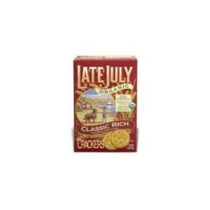 Late July RICH & CHEESE ORGANIC DISPLAY TRAY, Size 12/1.3OZ (Pack of 
