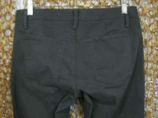 BANANA REPUBLIC Womens Gray Cotton Wide Leg Trouser Pants NEW $80 sz 4 