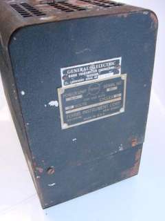 Very Early GE Ferris Instruments 16U1 Radio Transmitter Tube Power 