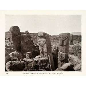  1906 Print Hat Hor Pillars Amenhotep Dynasty Sinai Egypt 