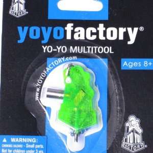 YoYo Factory Neon Collection Yo Yo Multi Tool   Neon Lime