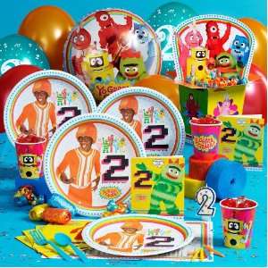  Yo Gabba Gabba 2nd Birthday Deluxe Party Pack for 8 Toys 