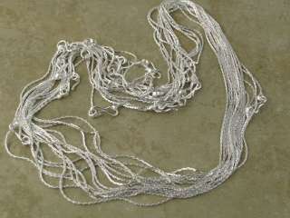 WHOLESALE LOT 15 chains. CABLE & 20 in ), 1.5mm wide  