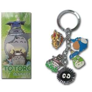  Totoro Keychains  Set of 5  