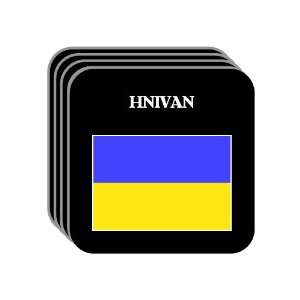  Ukraine   HNIVAN Set of 4 Mini Mousepad Coasters 