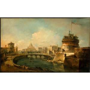  Hand Made Oil Reproduction   Francesco Lazzaro Guardi   32 