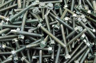 465 Hex Washer Head 1/4 20 x 2 1/8 Self Tapping Screws  